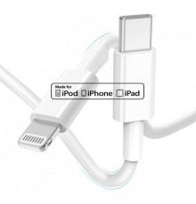 Кабель зарядки для iPhone Type-C to Lightning 1м швидка зарядка для iphone ipad HG-43