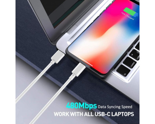 Кабель зарядки для iPhone Type-C to Lightning 1м швидка зарядка для iphone ipad HG-43