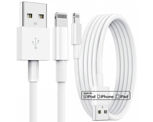 Кабель для iPhone Lightning to USB кабель зарядки для iPad iPhone iPod іOS 1m PWE-04