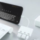 Перехідник для iPhone на 2 USB адаптер для iPad на флешку кабель для підключення камери з роз'ємом зарядки