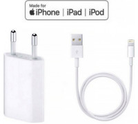 Комплект зарядки для iPhone Apple Сетевое зарядное устройство 5W USB Power Adapter Кабель USB to Lightning