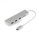 USB хаб для MacBook на 3 USB 3.0 Card Reader адаптер Usb hub USB-C to USB Card Reader на комп'ютер MacBook hub PAVLYSH (PH-16)