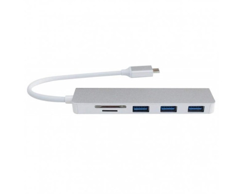 USB хаб для MacBook на 3 USB 3.0 Card Reader адаптер Usb hub USB-C to USB Card Reader на комп'ютер MacBook hub PAVLYSH (PH-16)