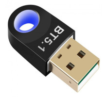 Bluetooth адаптер для ПК, Ноутбука Pavlysh USB Bluetooth 5.1 RTL8761B Black (PG-PAK-6)