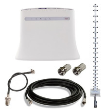 Комплект 3G/4G WiFi роутер ZTE 283U + 4G антенна 21 дБ + кабель + переходник