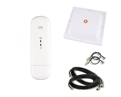 Комплект 4G WiFi USB роутер ZTE MF79u + 4G антенна 2x17 дБ