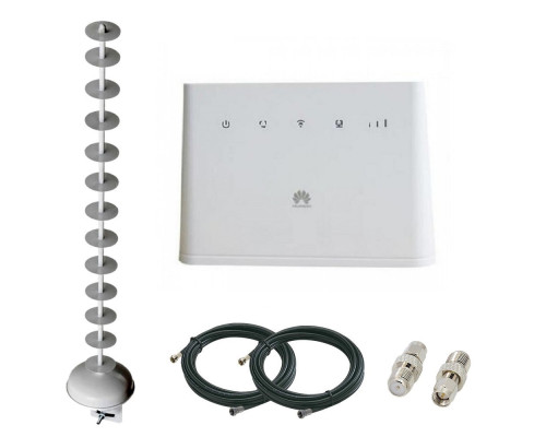 Комплект 4G WiFi роутер Huawei B310s + 4G антенна MIMO 2x20 дБ